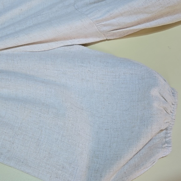 Hayden Los Angeles Smocked Peasant Blouse 2XL Cottagecore Milkmaid Vanilla Girl - Picture 6 of 11